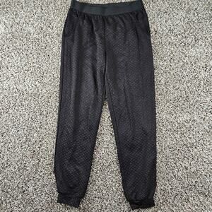 Joe Benbasset Womens Sz M Jogger Style Pull On Pants Black Satin